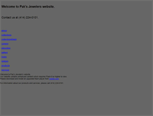 Tablet Screenshot of paksjewelers.com
